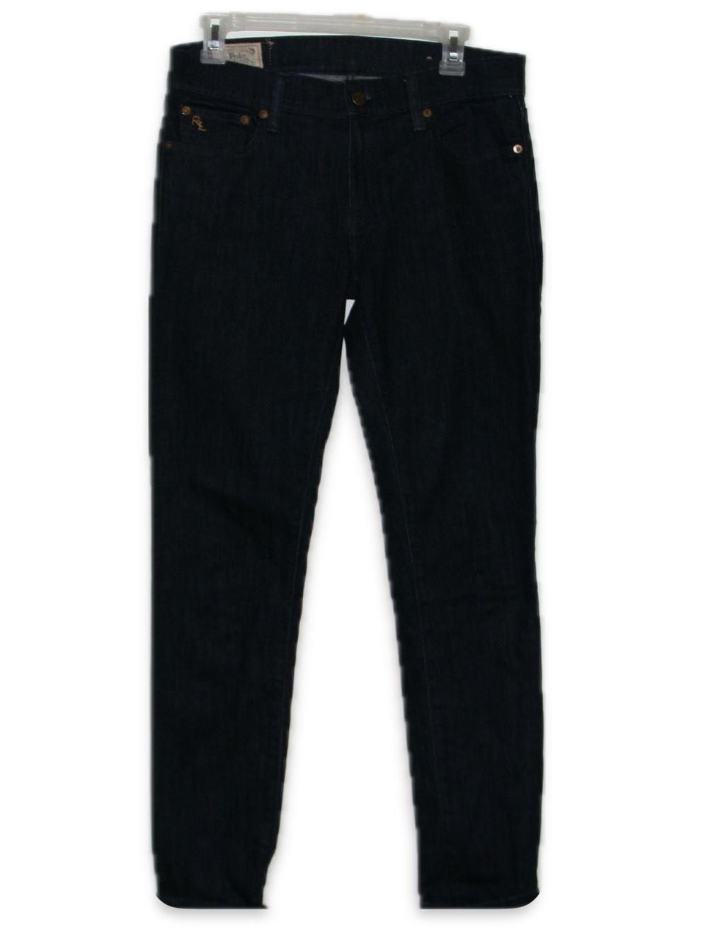 Polo Ralph Lauren Vintage Dark Blue Slim Straight Jeans Size 28